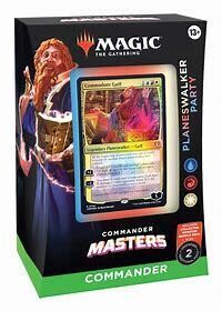 Magic the Gathering Commander Masters Planeswalker Party Deck
