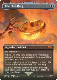 Magic the Gathering The One Ring Borderless Foil #451