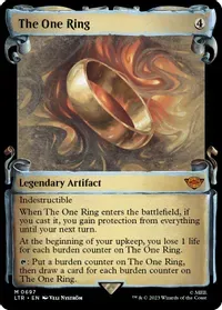 Magic the Gathering The One Ring Showcase Scrolls #697