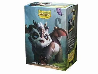 Dragon Shield 100 Standard Brushed Art Sleeves Pandragon