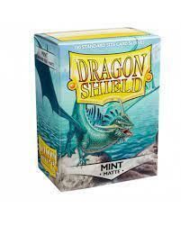 Dragon Shield 100 Standard Sleeves Matte Mint