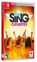 Let&#39;s Sing Country - Nintendo Switch - COMPLETE