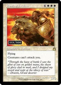 Magic the Gathering Blazing Archon (serialized) 332/500