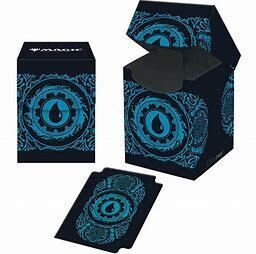 Magic the Gathering Deck Box 100+ Mana 7 Island