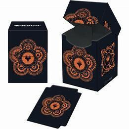 Magic the Gathering Deck Box 100+ Mana Color Wheel