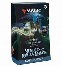 Magic the Gathering Murders at Karlov Manor Deep Clue Sea Commander Deck