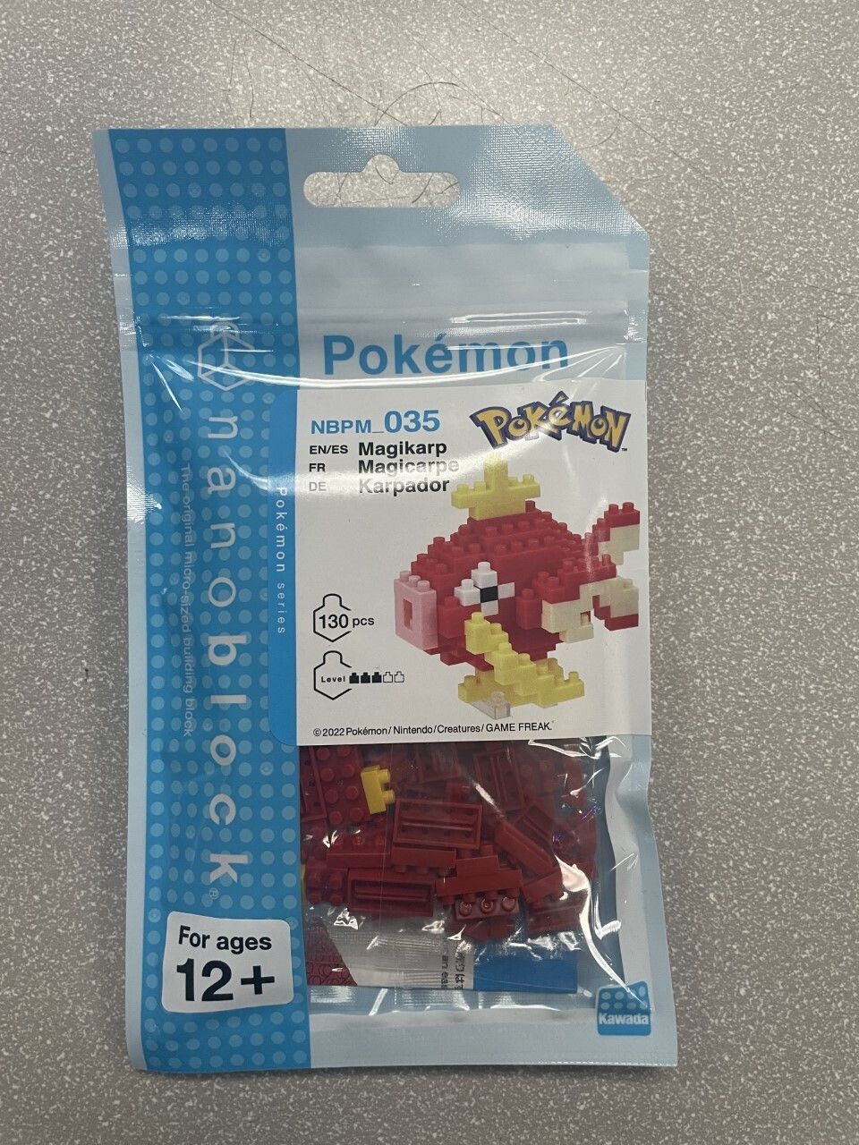 Pokemon Nanoblock Magikarp