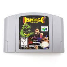 Rampage World Tour - Nintendo 64 - CART ONLY