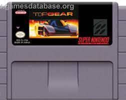 Top Gear - Super Nintendo - CART ONLY