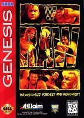 WWF Raw - Sega Genesis - CART ONLY