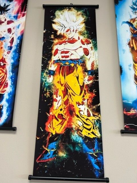 Wall Scroll Dragon Ball Yellow Hair