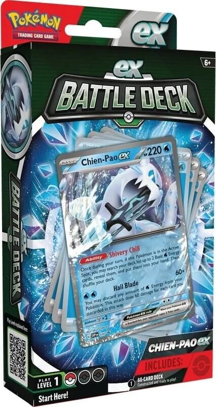 Pokemon EX Battle Deck Chien-Pao