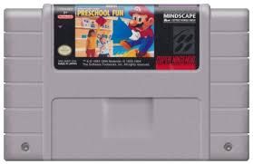 Mario&#39;s Early Years Preschool Fun - Super Nintendo - CART ONLY