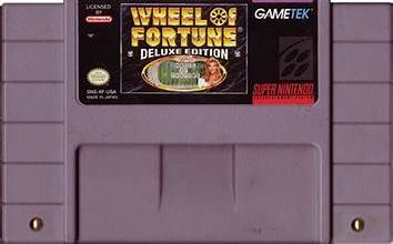 Wheel of Fortune Deluxe Edition - Super Nintendo - CART ONLY