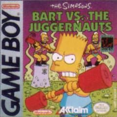 The Simpsons Bart vs the Juggernauts - GameBoy - CART ONLY