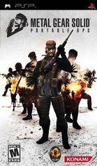 Metal Gear Solid Portable Ops - PSP - NO MANUAL