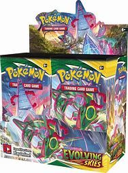Pokemon Evolving Skies Booster Box w/acrylic