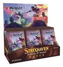 Magic the Gathering Strixhaven; School of Mages Set Booster Box