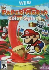 Paper Mario Color Splash - Wii U - DISC ONLY