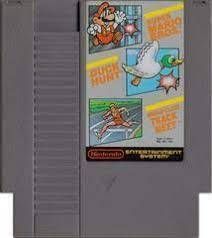 Super Mario Bros Duck Hunt World Class Track Meet - NES - CART ONLY