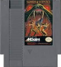 Swords and Serpents - NES - CART ONLY