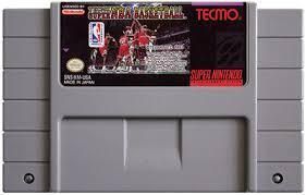 Tecmo Super NBA Basketball - Super Nintendo - CART ONLY