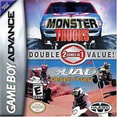 Monster Trucks Quad Fury Double Pack - GameBoy Advance - CART ONLY
