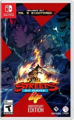 Streets of Rage 4 Anniversary Edition- Nintendo Switch - Complete