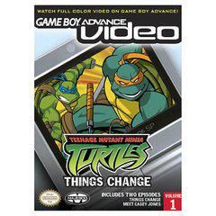 GBA Video Teenage Mutant Ninja Turtles Volume 1 - GameBoy Advance - CART ONLY