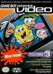 GBA Video Nicktoons Collection Volume 3 - GameBoy Advance - CART ONLY