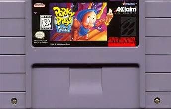 Porky Pig&#39;s Haunted Holiday - Super Nintendo - CART ONLY
