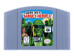 Army Men Sarge's Heroes - Nintendo 64 - CART ONLY