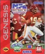NFL Football &#39;94 Starring Joe Montana - Sega Genesis - Complete