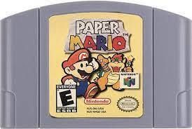 Paper Mario - Nintendo 64 - CART ONLY