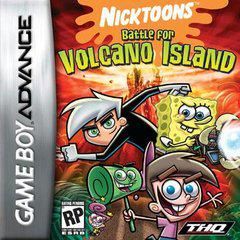 Nicktoons Battle for Volcano Island - GameBoy Advance - CART ONLY