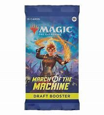 Magic the Gathering March of the Machine Draft Booster Pack