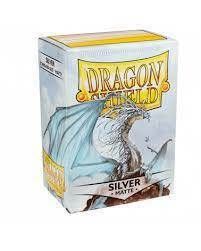 Dragon Shield Sleeves Silver Matte