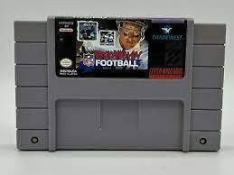 Troy Aikman NFL Football - Super Nintendo - CART ONLY