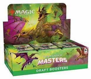 Magic the Gathering Commander Masters Draft Booster Box