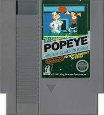 Popeye [5 Screw] - NES - CART ONLY