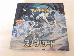 Pokemon Japanese Snow Hazard Booster Box