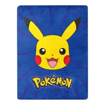 Pokemon Pikachu Silky Soft Throw 46&quot;x60&quot;
