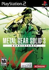 Metal Gear Solid 3 Subsistence - Playstation 2 - NO MANUAL