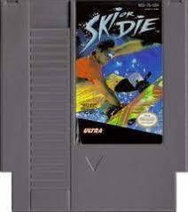 Ski or Die - NES - CART ONLY