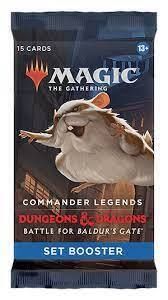 Magic the Gathering Commander Legends Battle For Baldur&#39;s Gate Set Booster Pack