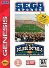 College Football&#39;s National Championship - Sega Genesis - Complete