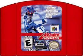 Jeremy McGrath Supercross 2000 - Nintendo 64 - CART ONLY