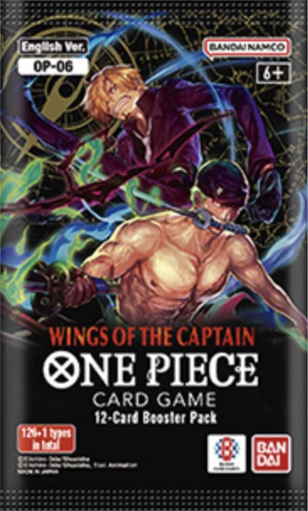 One Piece Wings of the Captain OP-06 Booster Pack