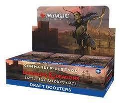 Magic the Gathering Commander Legends Baldur&#39;s Gate Draft Booster Box