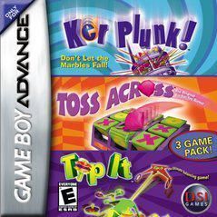 Kerplunk / Toss Across / Tip It - GameBoy Advance - CART ONLY